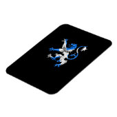 スコティッシュライオン、セントアンドリューの色 マグネット (左側)