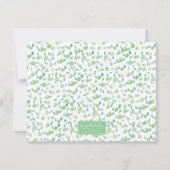 スコティッシュ猫パーソナライズされた文房具 ノートカード (裏面)