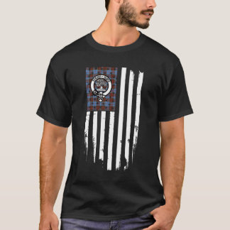 スコティッシュ・アメリカン・アンダーソンストライプ藩の国旗 Tシャツ