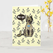 スコティッシュ・インディペンデンスカード カード (黄色い花)