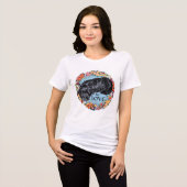 スコティッシュ・テリアの愛 トライブレンドTシャツ (正面全面)