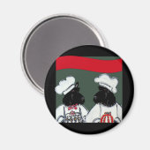 スコティッシュ·テリアーズ マグネット (正面/裏面)