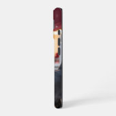 スコティッシュ・テリア遊・ドッグのクリスマス・スノー iPhone 16ケース (左側面)