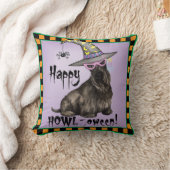 スコティッシュ・テリア・ウィッチ クッション (ブランケット)