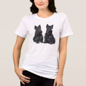 スコティッシュ・テリア トライブレンドTシャツ (正面)