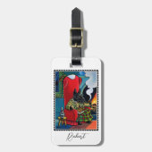 スコティッシュ・テリア・ドッグカスタム ラゲッジタグ (正面縦)