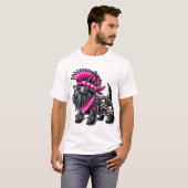 スコティッシュ・テリア パンク・ミュージック Tシャツ (正面フル)