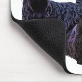 スコティッシュ・テリア・ブラック/ホワイト・トリオ素晴らし、スコット！ マウスパッド (コーナー)