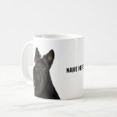スコティッシュ・テリア(Scotty Dog)コーヒー・マグ コーヒーマグカップ (正面左)