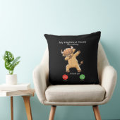 スコティッシュ・ハイランド・カウズが呼び出す クッション (椅子)