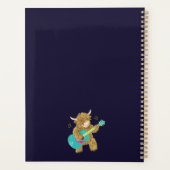 スコティッシュ・ハイランド・牛のギタリストロック・ザ・モー!  プランナー手帳 (裏面)