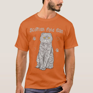 スコティッシュ・フォールド・キャット・オーナーの家族 Tシャツ