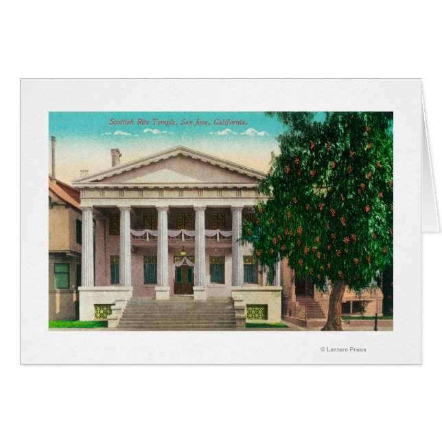 スコティッシュ・ライト寺外観 (正面横)