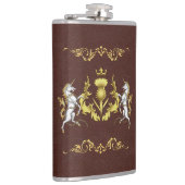 スコティッパーソナライズされたトゴールデン フラスク (右)