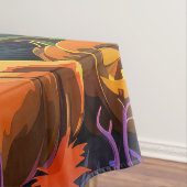 スコティッ不気味トテリアハロウィンウィッチカボチャ テーブルクロス (インサイチュ)