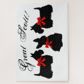 スコティッ素晴らしト・テリア犬/スコットランド犬 ジグソーパズル (縦)