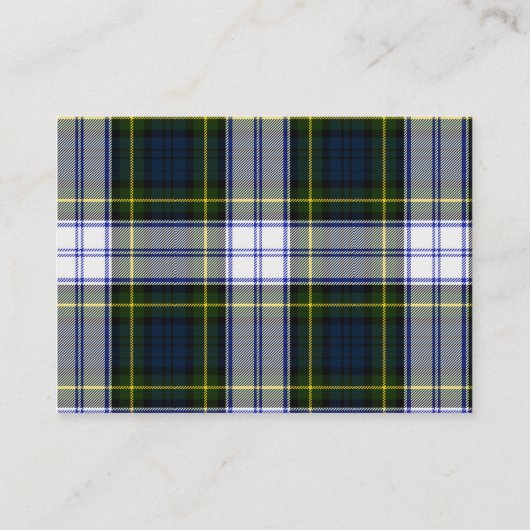 スコティッ結婚トのゴーデンドレス情報カード エンクロージャーカード (裏面)