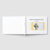 スコティッ結婚ト・ケルト・クロス ゲストブック (全面)