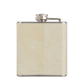 スコティッ絵画ト・テリアの – かわいいオリジナルドッグアート フラスク (裏面)