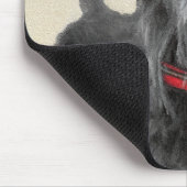 スコティッ絵画ト・テリアの – かわいいオリジナルドッグアート マウスパッド (コーナー)