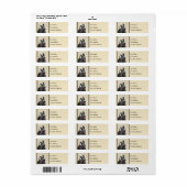 スコティッ絵画ト・テリアの – かわいいオリジナルドッグアート ラベル (フルシート)