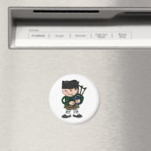 スコティッ遊トのバグパイプ マグネット (インサイチュ (食洗機))