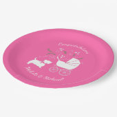 スコティドグスコティッシュテリア ペーパープレート (アングル)