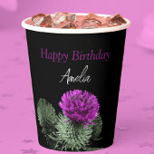 スコティパーソナライズされたットティスル誕生日 紙コップ
