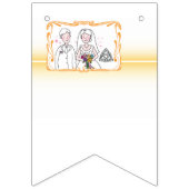 スコティ伝統的ッシュとケルト結婚ックのテーマ バンティングフラッグ (第1の旗)