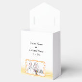 スコティ伝統的ッシュとケルト結婚ックのテーマ フェイバーボックス (オープン)