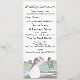 スコティ伝統的ッシュとケルト結婚ックのテーマ 招待状