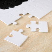 スコティ素晴らしッシュ・テリア犬/赤いハート「スコット!」 ジグソーパズル (側面)