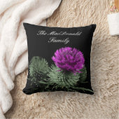 スコティ素晴らしットティスル族一族 クッション (ブランケット)