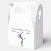 スコティ結婚ッシュのお土産、贈り物、景品 フェイバーボックス (オープン)