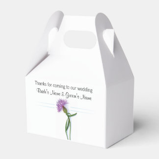 スコティ結婚ッシュのお土産、贈り物、景品 フェイバーボックス