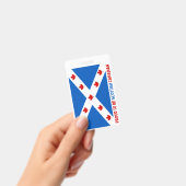 スコティ誇りを持ったッシュ・カナダ人になるために！ バッジ (手持ち)