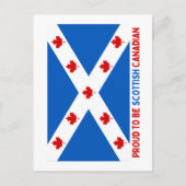 スコティ誇りを持ったッシュ・カナダ人になるために! ポストカード (正面)