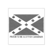 スコティ誇りを持ったッシュ・カナダ人になるために！ ラバースタンプ (インプリント)