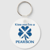 スコテパーソナライズされたィッシュキス私はピアソン キーホルダー (正面)
