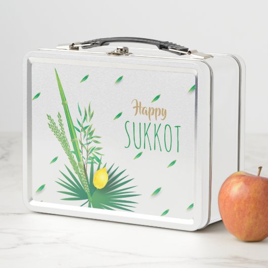 スコパーソナライズされたットルラフとエトログ4種 メタルランチボックス (インサイチュ)