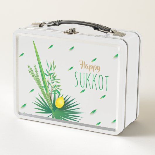 スコパーソナライズされたットルラフとエトログ4種 メタルランチボックス (正面)