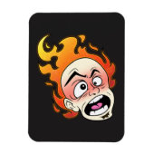 スコビラ型消防ヘッド柔軟なフォトマグネット マグネット (縦)