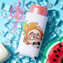 スコビリーヌス消防フォームスリムセルツァークーラーボックス