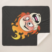 スコビリーヌス消防ヘッドSherpa毛布 シェルパブランケット (正面(横))