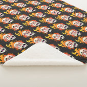 スコビリーヌス消防ヘッドSherpa毛布 シェルパブランケット (3/4)