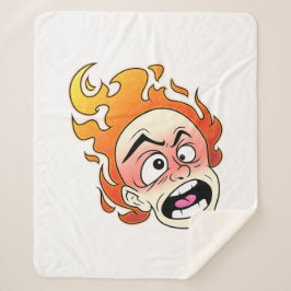 スコビリーヌス消防ヘッドSherpa毛布 シェルパブランケット