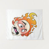 スコビリーヌス火頭の壁タペストリー タペストリー (正面(横))