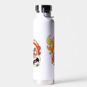 スコビリーヌス銅真空絶縁ボトル ウォーターボトル (左面)