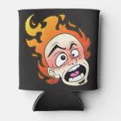 スコビレック型消防ヘッドフォームクーラーボックス 缶クーラー (正面)