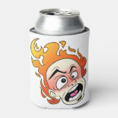 スコビレック型消防ヘッドフォームクーラーボックス 缶クーラー (缶正面)